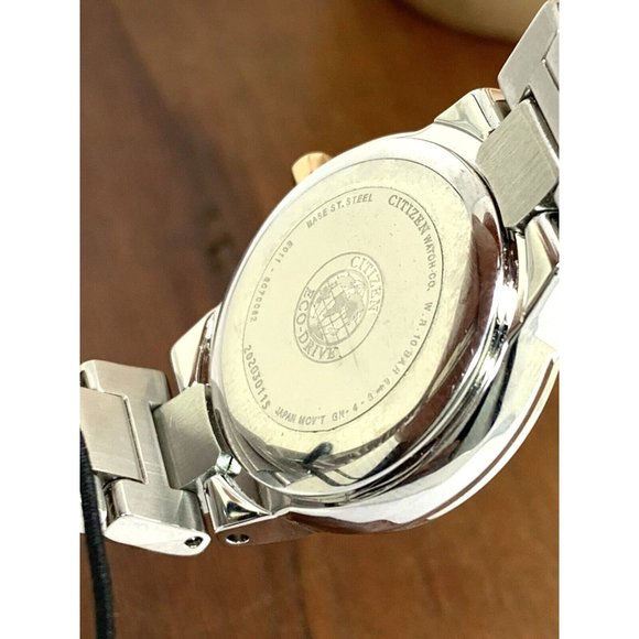 Citizen Women\'s Silver and Rose Gold Eco-Drive Watch main image 7